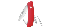 SWIZA - Couteau suisse 6 fonctions - D01 Rouge 