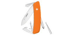 SWIZA - Couteau suisse 11 fonctions - D04 Orange