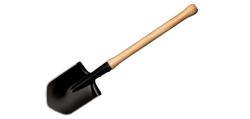 COLD STEEL - Pelle carbone Trench Shovel