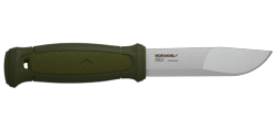 MORAKNIV - Couteau fixe de survie - Kansbol vert - Etui polymère ambidextre