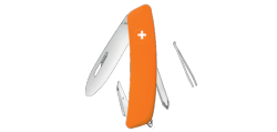 SWIZA - Couteau suisse junior 6 fonctions - J02 Orange