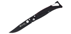 LUG - Couteau pliant Alpin SP1 Titanium - Noir/Rouge