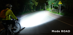 NITECORE - Lampe rechargeable pour vélo BR35 - 1800 lumens 