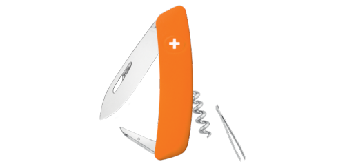 SWIZA - Couteau suisse 6 fonctions - D01 Orange