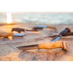 ARCTIC LEGEND - Couteau nordique Hobby knife - Manche bouleau frisé