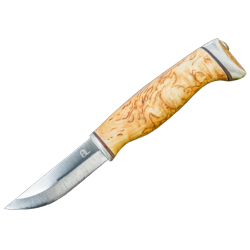 ARCTIC LEGEND - Couteau nordique Handicraft knife - Manche bouleau frisé
