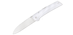 FLORINOX - Couteau pliant Kiana blanc lisse