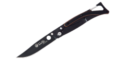 LUG - Couteau pliant Alpin SP1 Titanium - Noir/Orange