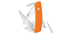 SWIZA - Couteau suisse 12 fonctions - D06 Orange