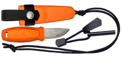 MORAKNIV - Couteau de cou fixe - Allume-feu - Eldris Kit Burnt orange