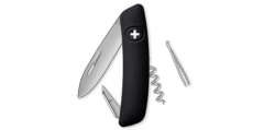 SWIZA - Couteau suisse 6 fonctions - D01 Noir mat