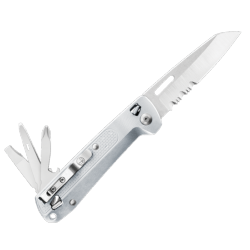 LEATHERMAN - Couteau pliants - Free K2X Acier - 8 outils