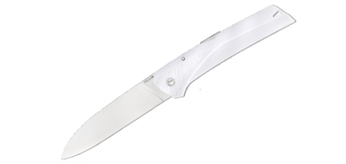 FLORINOX - Couteau pliant Kiana blanc lisse