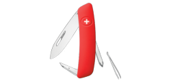 SWIZA - Couteau suisse 6 fonctions - D02 Rouge