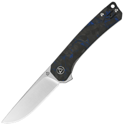 QSP - Couteau pliant - Osprey Shredded - Noir/Bleu