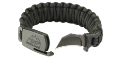 OUTDOOR EDGE - Bracelet tactique paracorde Noir - Para-Claw Medium