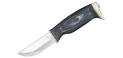 ARCTIC LEGEND - Couteau nordique Hunter's knife - Manche bois teinté noir