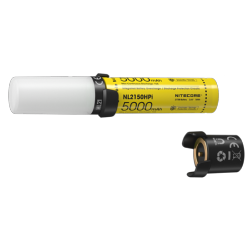 NITECORE - Système de batterie intelligent 3 en 1 - Lanterne, Chargeur d'accu, Batterie externe