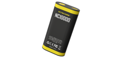 NITECORE - Batterie externe 10000mAh - 2 en 1 - Lumière 50 lumens