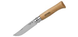 OPINEL - Couteau pliant avec étui cuir - Tradition Inox N°08VRI