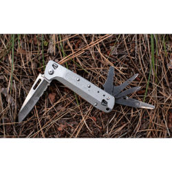 LEATHERMAN - Couteau pliants - Free K4X Acier - 9 outils