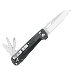 LEATHERMAN - Couteau multifonctions Free K2 Noir - 8 outils