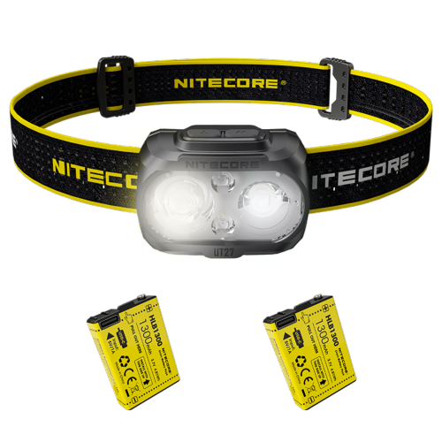 NITECORE - Lampe frontale rechargeable - UT27 - 520 Lm - 2 batteries