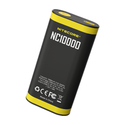 NITECORE - Batterie externe 10000mAh - 2 en 1 - Lumière 50 lumens